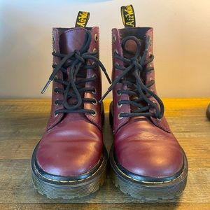 Maroon Barley used Dr. Martens
